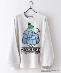 【新品】SEQUENZ×SNOOPYコラボニット　シークエンズ