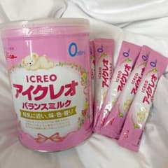 アイクレオ(グリコ)粉ミルク　0ヶ月からのサムネイル