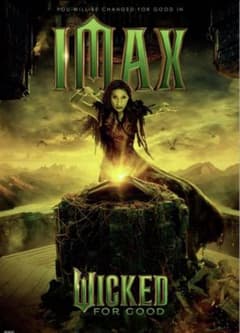 ウィキッド 永遠の約束 Wicked IMAX ポスターのサムネイル