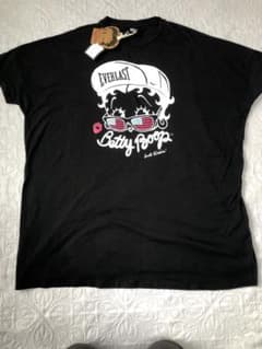 Everlast Betty Boop ブラックTシャツ Mのサムネイル