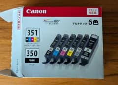 Canon BCI-351+350 6色マルチパック 純正品のサムネイル