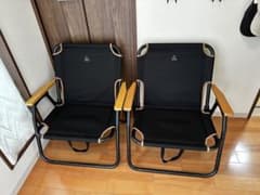 値下げ　クイックキャンプ　チェア　3脚　手渡し限定のサムネイル