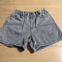 UNIQLO キッズ デニムショートパンツ 150のサムネイル