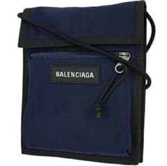 BALENCIAGA ショルダーバッグ ネイビー - メルカリ