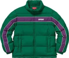 Supreme stripe panel down jacketのサムネイル
