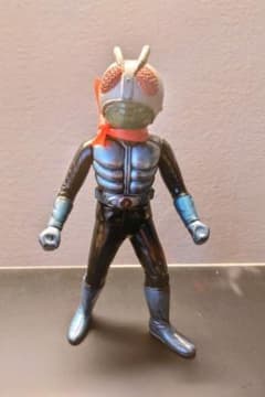 美品 当時物 旧バンダイ 仮面ライダー2号 ソフビ 希少 約22cm ポピー 美品 当時物 旧バンダイ 仮面ライダー2号 ソフビ 希少 約22cm ポピー