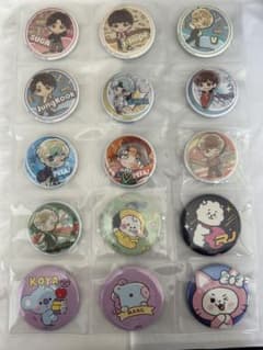 BTS TinyTAN BT21 ITZY WDZY 캔 배지 정리 판매