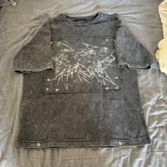 GRANCY グラフィック Tシャツ ドットボタン付きのサムネイル