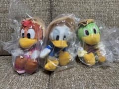 三人の騎士　Mぬいぐるみ　ドナルド　ホセ・キャリオカ　パンチート 三人の騎士 Mぬいぐるみ ドナルド ホセ・キャリオカ パンチート - メルカリ
