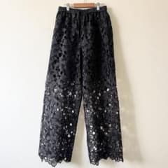 VERMEIL par iena 今季 新品 カットワークレースイージーパンツ - メルカリ