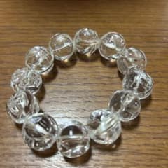 クリスタルビーズ ブレスレット 透明 12個のサムネイル