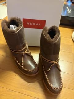 REGAL ムートンブーツ ブラウンのサムネイル