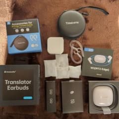 Timekettle WT2 Edge 翻訳機能付きイヤフォン　専用ケース付きのサムネイル
