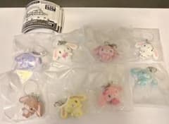 シュガーバニーズ ふわふわめじるしアクセサリー コンプリートセット　8種のサムネイル