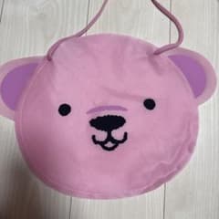 コンラッドベア　くまさん型 ポーチ ピンクのサムネイル