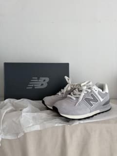 New Balance グレー スニーカー U574AL2 24cm お値下不可 - メルカリ