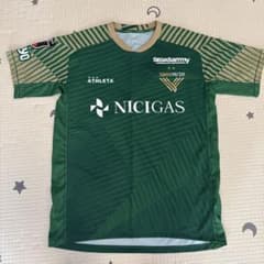 【美品】東京ヴェルディ 2022年 ユニフォーム ATHLETAサイズ Mのサムネイル