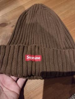 Supreme ブラウン ニット帽 ビーニーのサムネイル