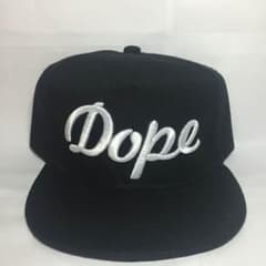 DOPE ファションキャップ 黒のサムネイル