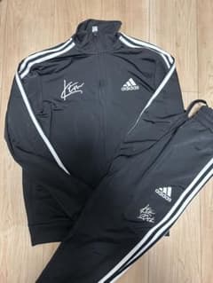 ケツメイシadidasコラボ20th ジャージセットアップ　KTM adidas ケツメイシ KTM 20th ジャージ セットアップ ブラック S - メルカリ