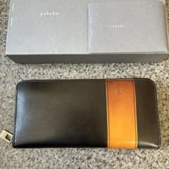 美品　yuhaku 長財布 ラウンドファスナー　YAL114 CM5 美品 yuhaku 長財布 ラウンドファスナー YAL114 CM5 - メルカリ