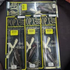 Megabass POP-X デッドリーブラックシャッド4本セット - メルカリ