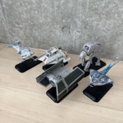 デアゴスティーニ　スターウォーズ　ダイキャストフィギュア 5点　宇宙船のサムネイル