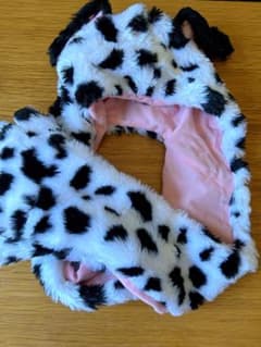 101匹わんちゃん　フード付きマフラータオル　値下げしました！のサムネイル
