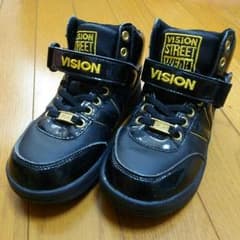 VISION スニーカー 黒 19cmのサムネイル