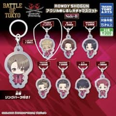 ROWDY SHOGUN 아크릴 메지루시 가차 마스코트 BOT LIKIYA