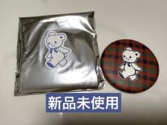 familiar ファミリア みらい百貨店 缶バッチ 赤チェックのサムネイル