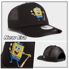 海外限定☆ニューエラ スポンジ ボブ トラッカーキャップ New Era 