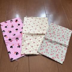 プリント綿生地　3枚セットのサムネイル