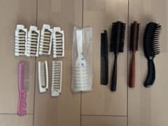 ヘアブラシ・コーム 8点セットのサムネイル