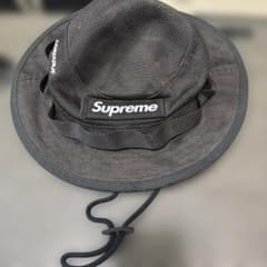 Supreme 슈프림 메쉬 모자 부니 블랙