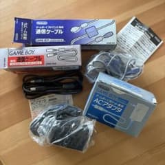 任天堂 ゲームボーイ 周辺機器 3点セットACアダプタ　GB.GBA通信ケーブルのサムネイル