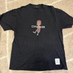 美品CIVIATELIER Tシャツ ブラックのサムネイル