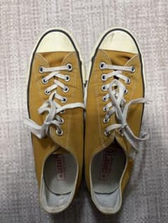 ALL STAR イエロー ローカット スニーカー メイドインジャパンのサムネイル