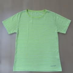 mont-bell モンベル　半袖ボーダーＴシャツ Ｌサイズ