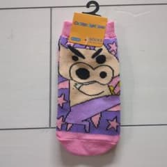 Crayon Shin-chan Kids Socks, 13-18cm, Purple