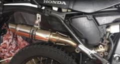 CRF250ラリー　MD44 LCIショートステンレススリップオンマフラーのサムネイル