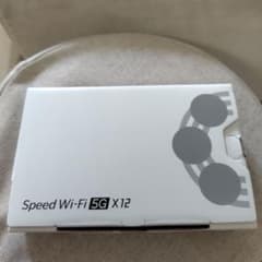 《新品未使用》UQ Speed Wi-Fi 5G X12 モバイルルーターのサムネイル