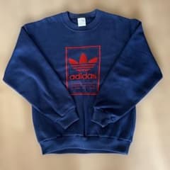 adidas ネイビー トレーナー　ヴィンテージのサムネイル