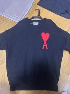 Ami Paris 黒ニットセーターのサムネイル