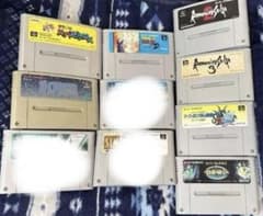 SFC レトロゲーム 7本セット！のサムネイル