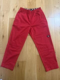 Dickies ワークパンツ レッド Mサイズのサムネイル