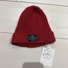 値下げ！新品未使用✳︎apres les cours✳︎ベビー✳︎キッズ✳︎ニット帽のサムネイル