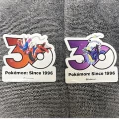 【韓国限定】ポケモン30周年ステッカー コライドン ミライドン ポケモン韓国限定30周年記念ステッカー ミライドン コライドン - メルカリ