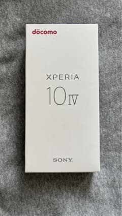【新品・未使用】SONY Xperia 10 IV SO-52C ブラックのサムネイル