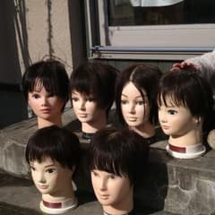 東京チャーム　カットウィッグ　理　美容　マネキン　農業道具のサムネイル